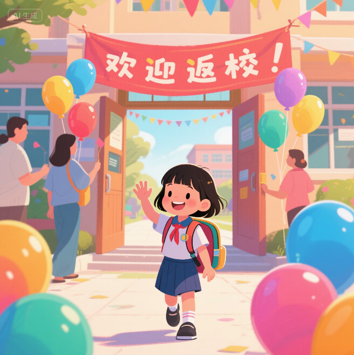 逐夢(mèng)新程，未來(lái)可期！開(kāi)學(xué)季，好好學(xué)習(xí)，天天向上！